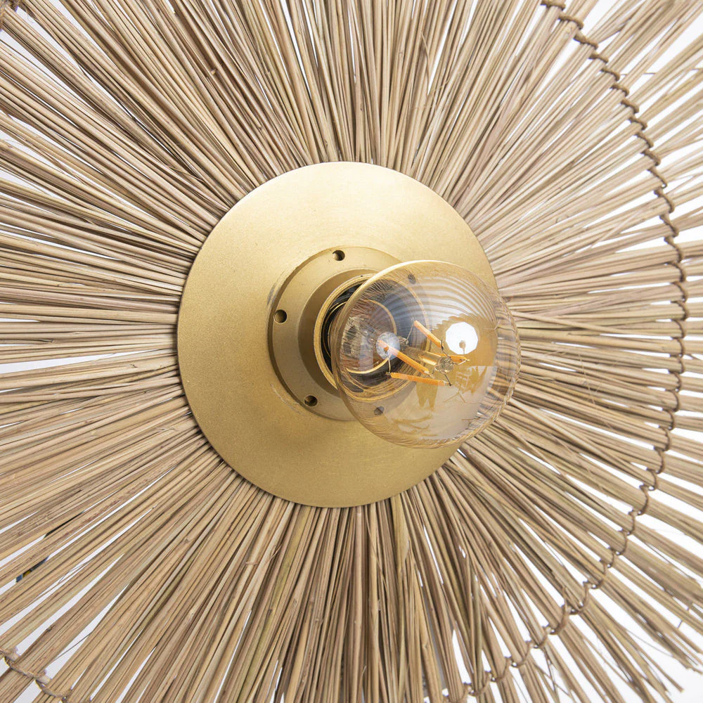 Bazar Bizar De Beausoleil Wandlamp - Natuurlijk Goud - M - Afbeelding 6