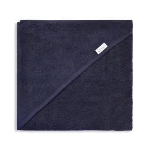Badcape marine blauw
